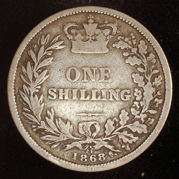 Victoria. Shilling. 1868