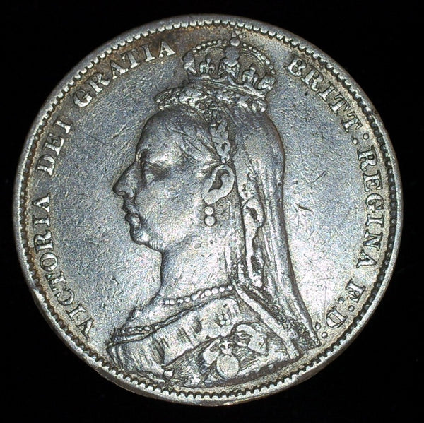 Victoria. shilling. 1890