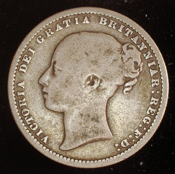 Victoria. Shilling. 1868