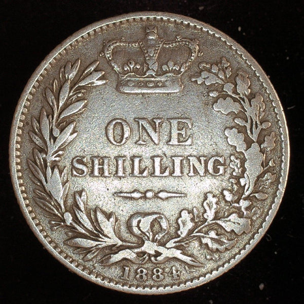 Victoria. Shilling. 1884