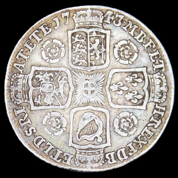 George II. Shilling. 1743.
