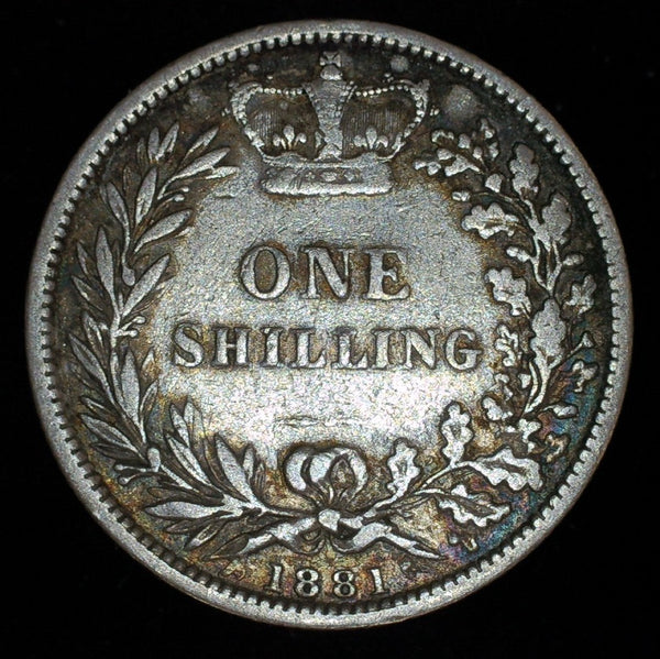 Victoria. Shilling. 1881. A selection
