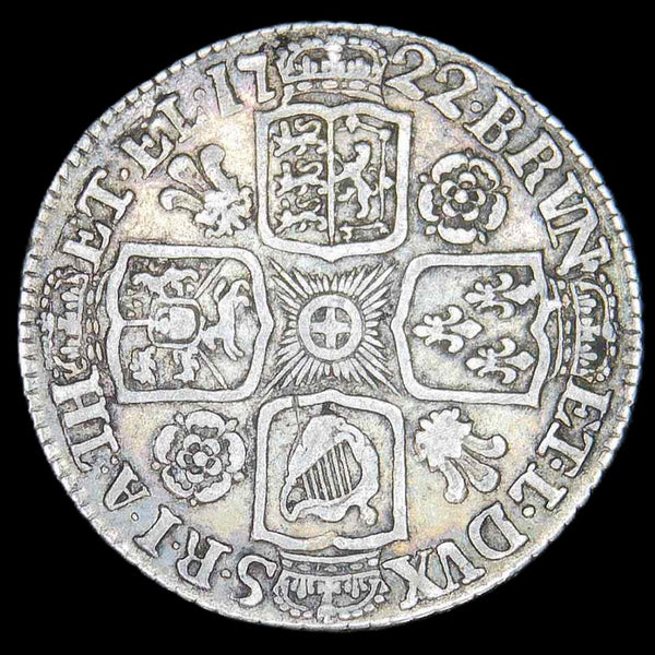 George I. Shilling. 1722.
