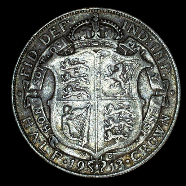 George V. Halfcrown. 1913.