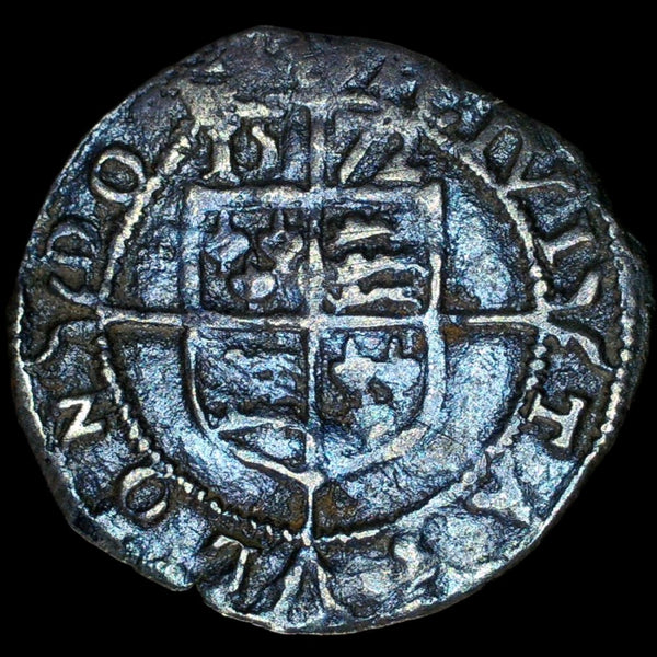 Elizabeth I. Threehalfpence. 1572