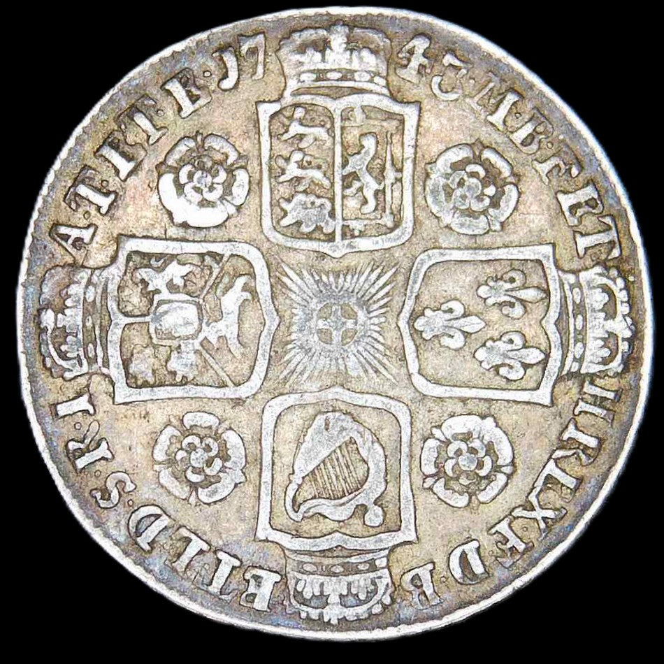 George II. Shilling. 1743.