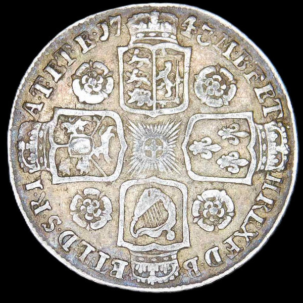 George II. Shilling. 1743.