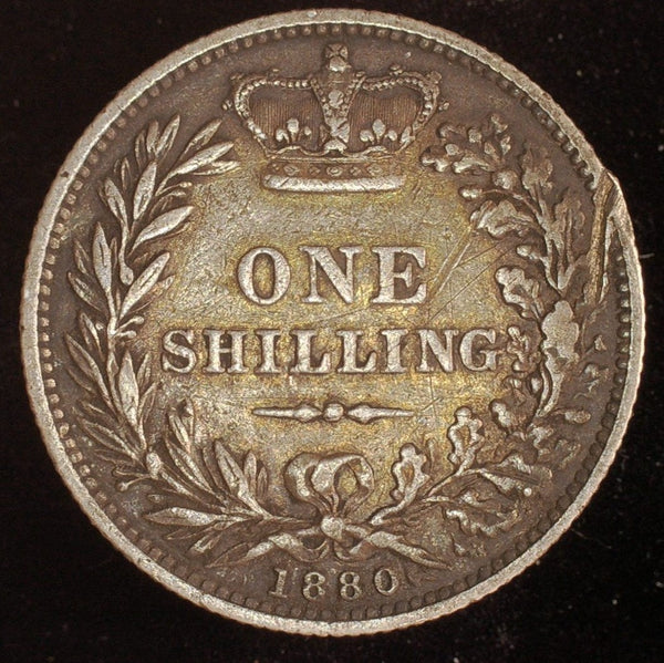 Victoria. Shilling. 1880. A selection