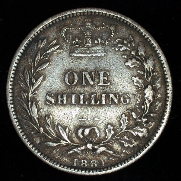 Victoria. Shilling. 1881. A selection