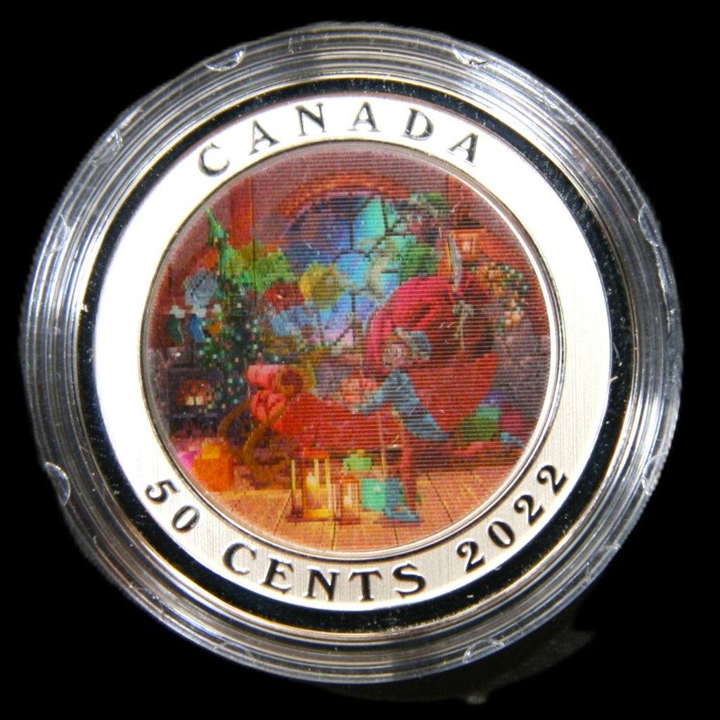 Canada. Proof Silver 50 Cents. 2022. Lenticular reverse.