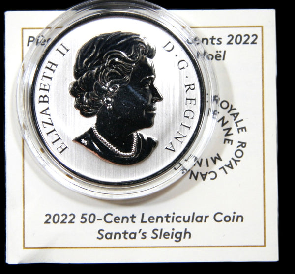 Canada. Proof Silver 50 Cents. 2022. Lenticular reverse.