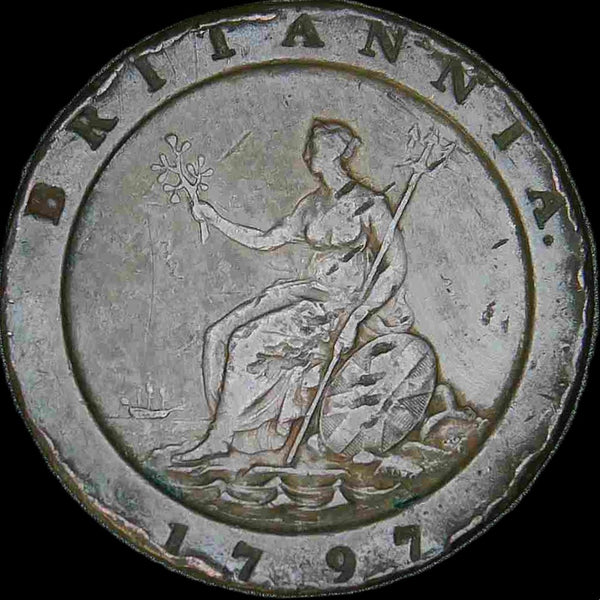 George III. Twopence. 1797. A selection