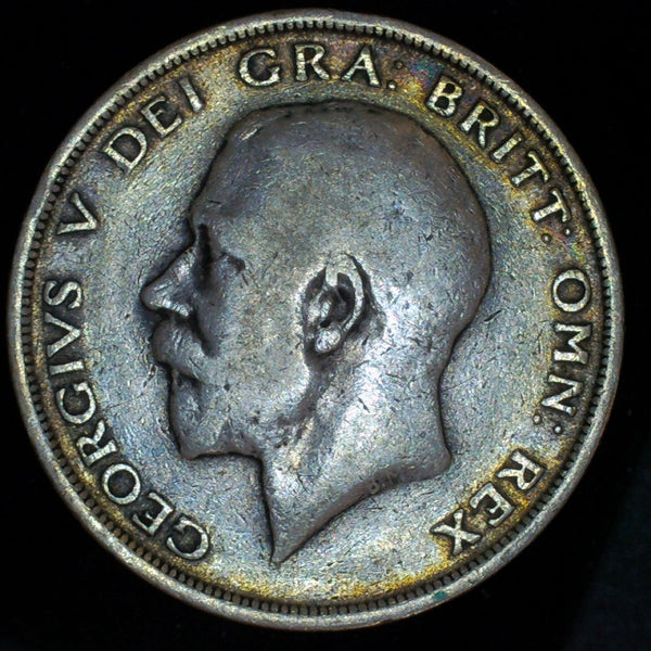 George V. Half Crown. 1917