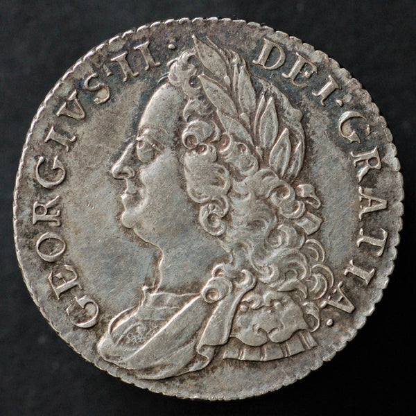 George II. Shilling. 1758