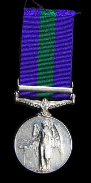 General Service Medal. 1918-62. Malaya. 7th Gurkha Rifles.