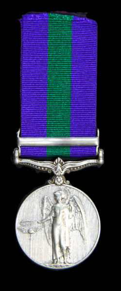 General Service Medal. 1918-62. Malaya. 10th Gurkha Rifles.