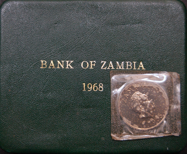 Zambia. Proof set. 1968.