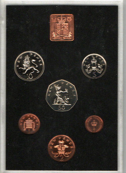 Royal Mint. Proof Year Sets. 1970-82
