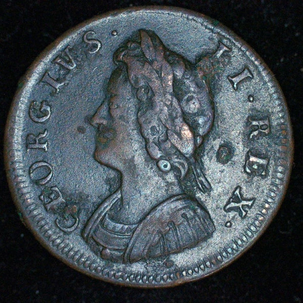 George II. Farthing. 1730 – Coins4all