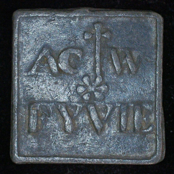 Scotland. Communion token. Fyvie. 18th century.