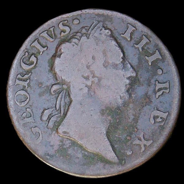 Ireland. Halfpenny. 1769. Long bust