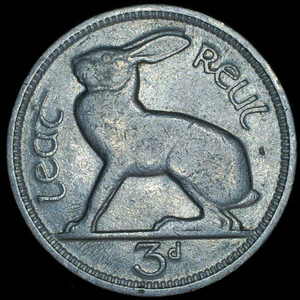 Ireland. Threepence. 1935