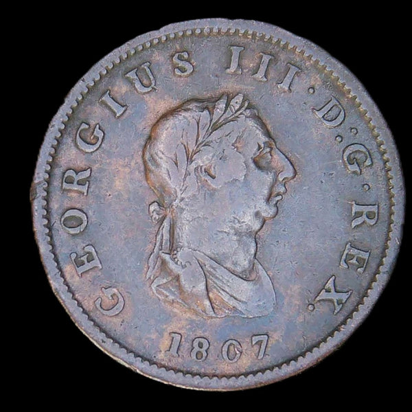 George III. Halfpenny. 1807. A selection.