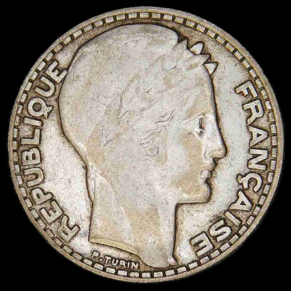 France. 20 Francs. 1933
