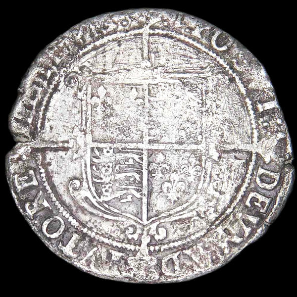 Elizabeth I. Halfcrown. 1601