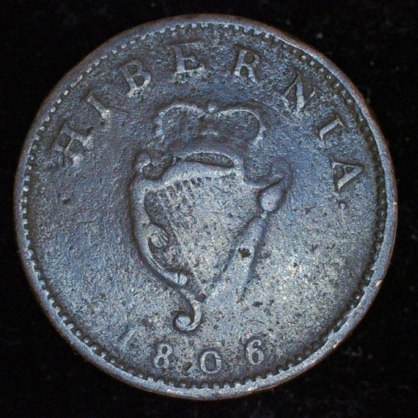 Ireland. Farthing. 1806