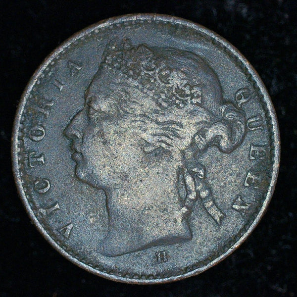 Straits Settlements. 1/4 Cent. 1872 H
