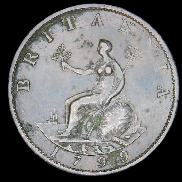 George III. Halfpenny. 1799. A selection.