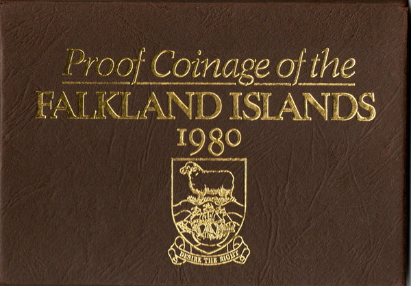 Falkland Islands. Proof set. 1980