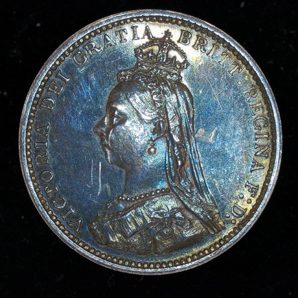 Victoria. Threepence. 1887 Jubilee head. A selection.