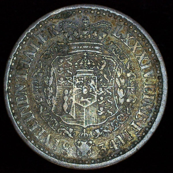 Germany. Hannover. 1/6th Thaler. 1834
