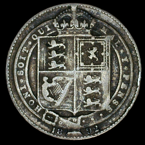 Victoria. Shilling. 1892