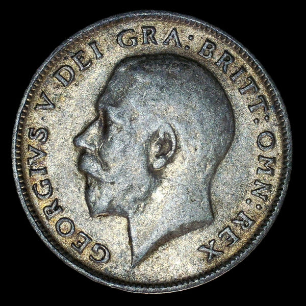 George V. Sixpence. 1914. A selection