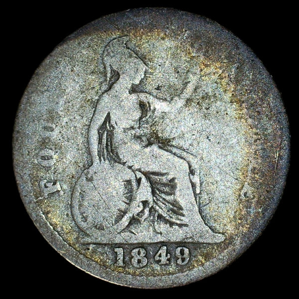 Victoria. Four Pence. 1849