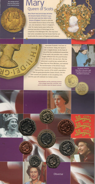 Royal Mint. UK Uncirculated coin set. 2002
