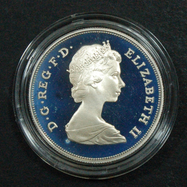 Royal Mint. Proof silver crown. 1981