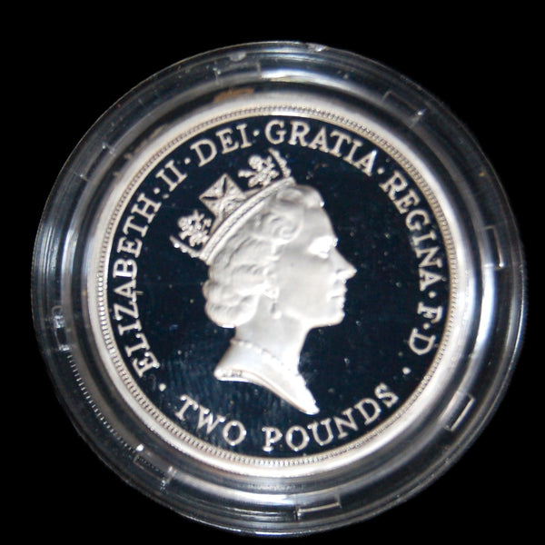Royal Mint, Silver proof two Pounds. 1994