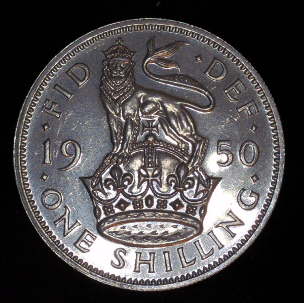 George VI. Proof shilling. 1950