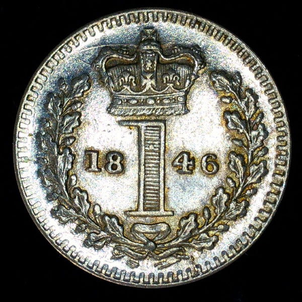 Victoria. Maundy Penny. 1846