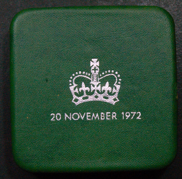 Elizabeth II. Silver proof crown. 1972.