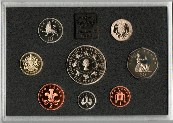 Royal mint. UK Proof Standard year sets. 1983-99