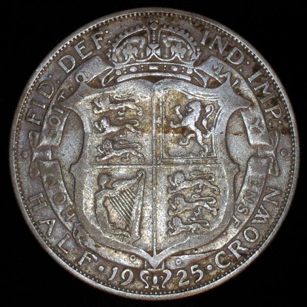 George V. Half Crown. 1925