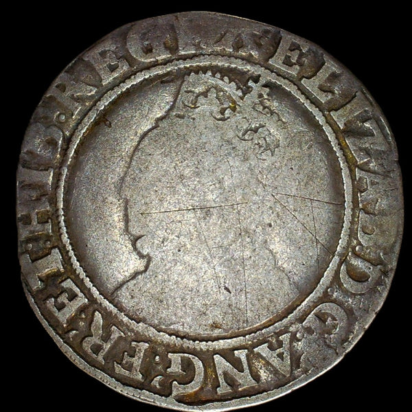 Elizabeth I. Shilling. 1582-4