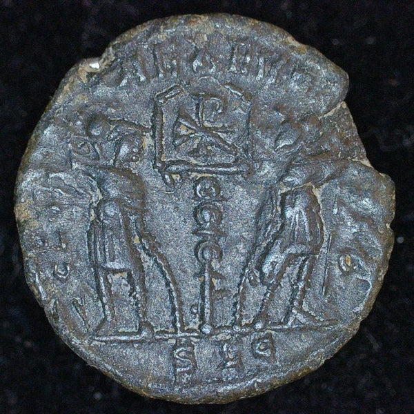 Constantine II. AE4. AD337-40. Lyons mint.