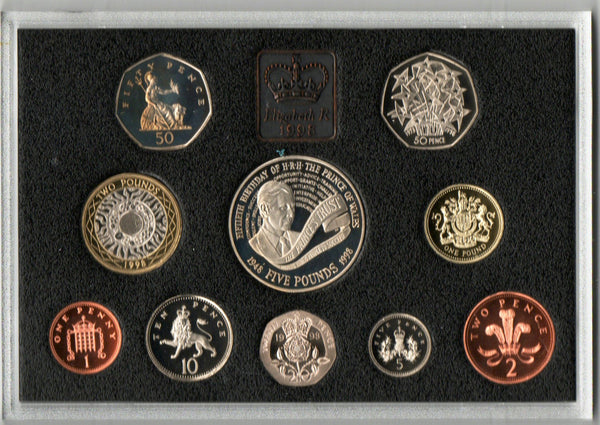 Royal mint. UK Proof Standard year sets. 1983-99