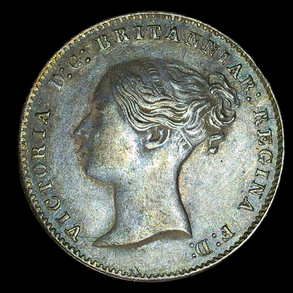 Victoria. Threepence. 1866